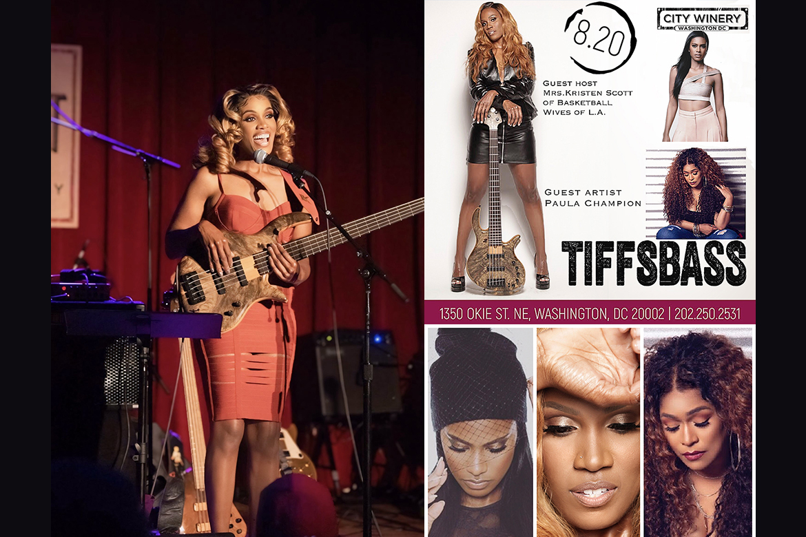 Tiffsbass performing at City Winery